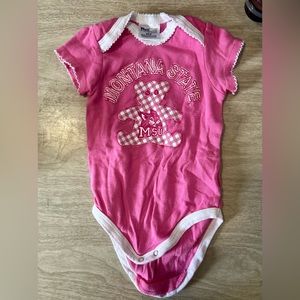Montana State University Bobcats onesie